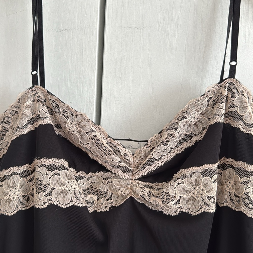 Charlotte Russe Y2K Lace Trim Babydoll Dress Festival Whimsigoth Fairy Size L - Picture 5 of 16